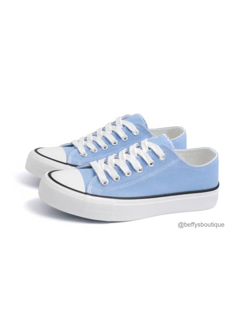 Canvas Sneakers Low Top Lace Up Casual Women's Comfortable Walking Shoes